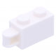 LEGO kocka 1x2 egyik oldalán fogantyúval, fehér (34816)